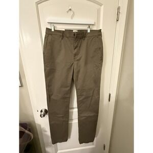 Flint Tinder 365 Chino Pants NWT Mens 34x34 Slim Fit Olive Stretch Huckberry